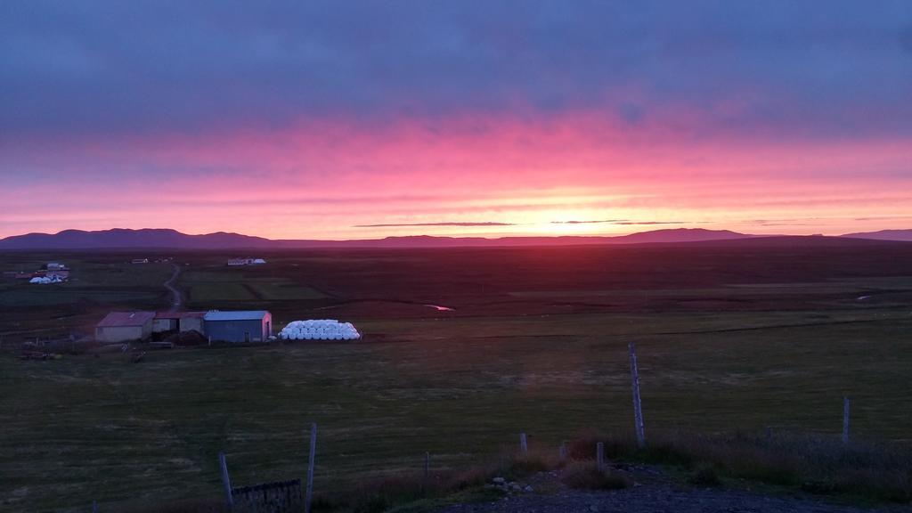 Grásteinn Guesthouse Þórshöfn Esterno foto