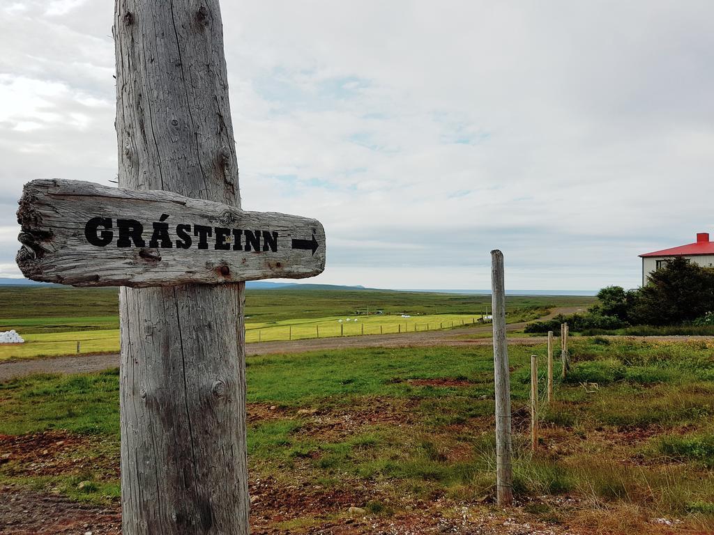 Grásteinn Guesthouse Þórshöfn Esterno foto